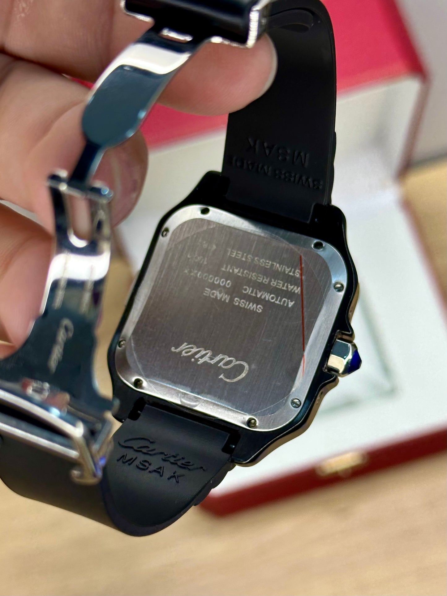 Cartier Santos Chronograph Black Edition