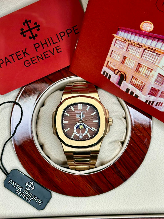 Patek Philippe Nautilus Moonphase Rose Gold