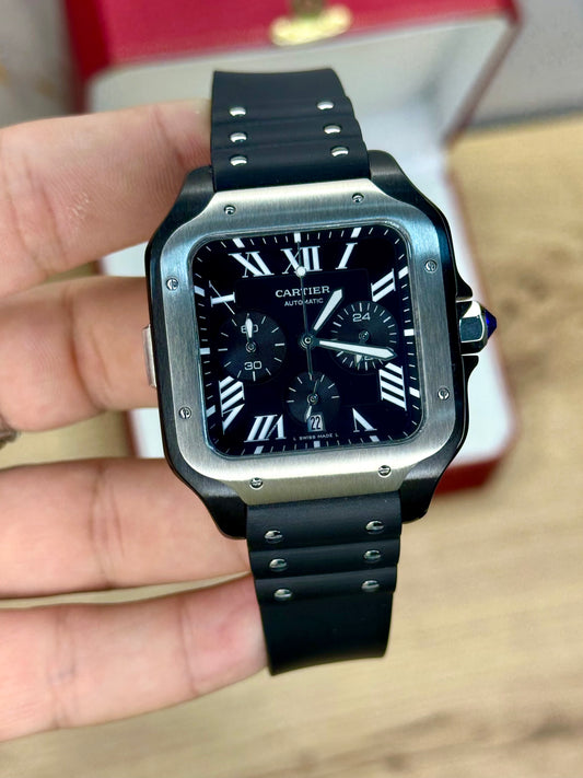 Cartier Santos Chronograph Black Edition