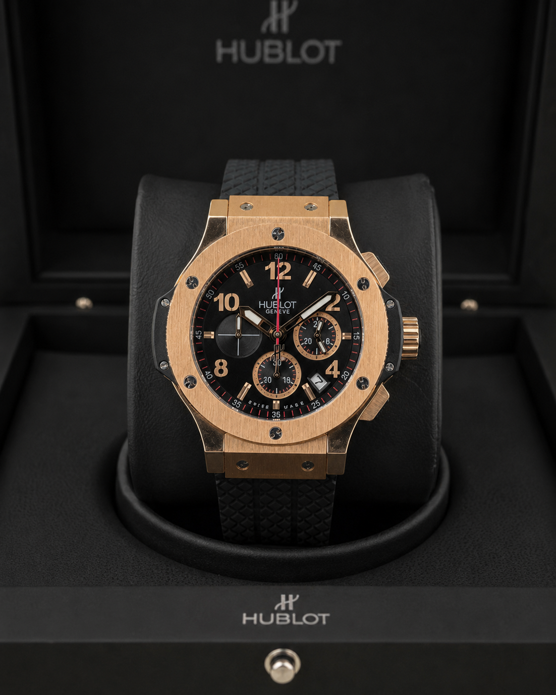 HUBLOT BIG BANG CHRONOGRAPH KING GOLD CABALLERO – 44 MM