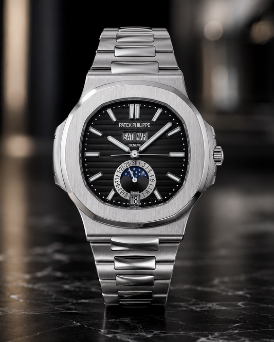 PATEK PHILIPPE NAUTILUS 5726/1A-001 ANNUAL CALENDAR MOON PHASE 40.5 MM