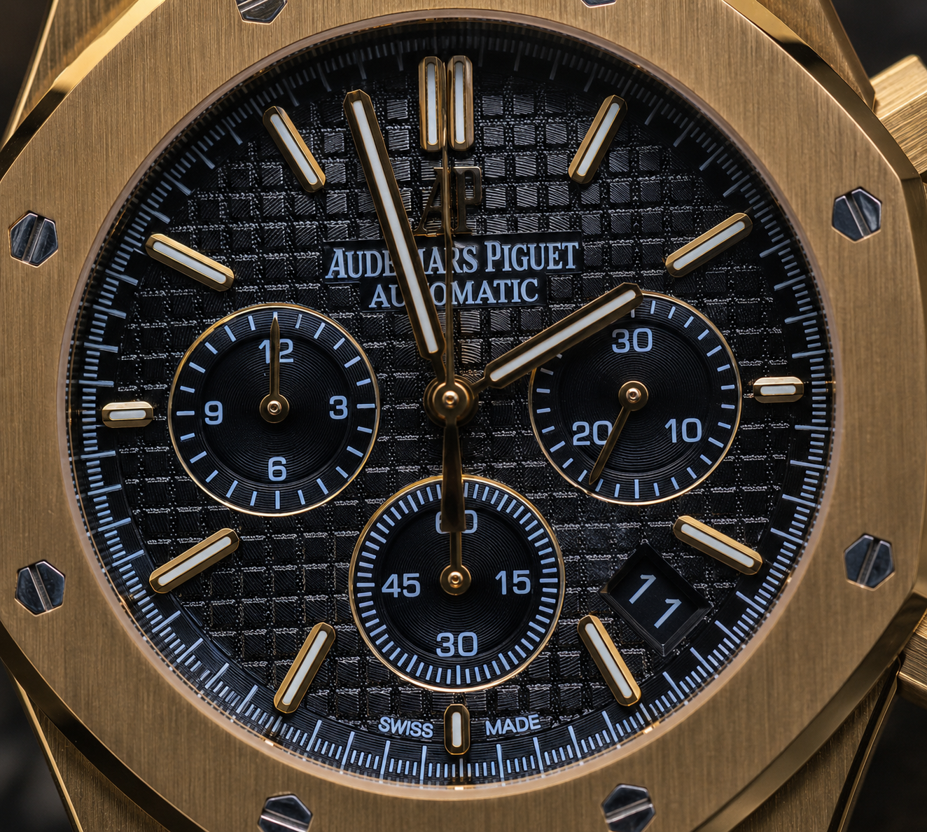 AUDEMARS PIGUET ROYAL OAK CHRONOGRAPH 41 MM – DORADO / ESFERA NEGRA