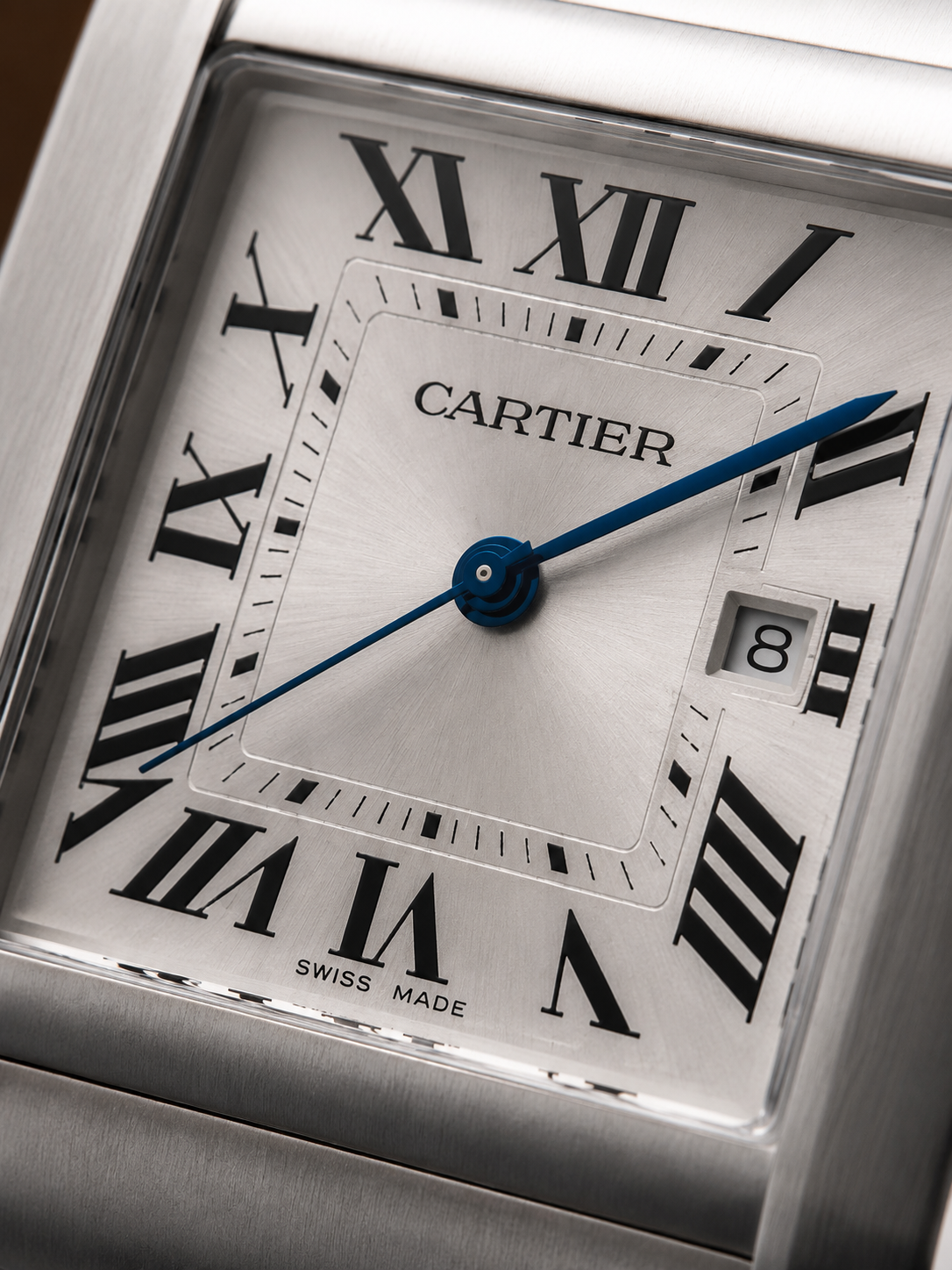 CARTIER TANK FRANÇAISE ACERO – 36 MM