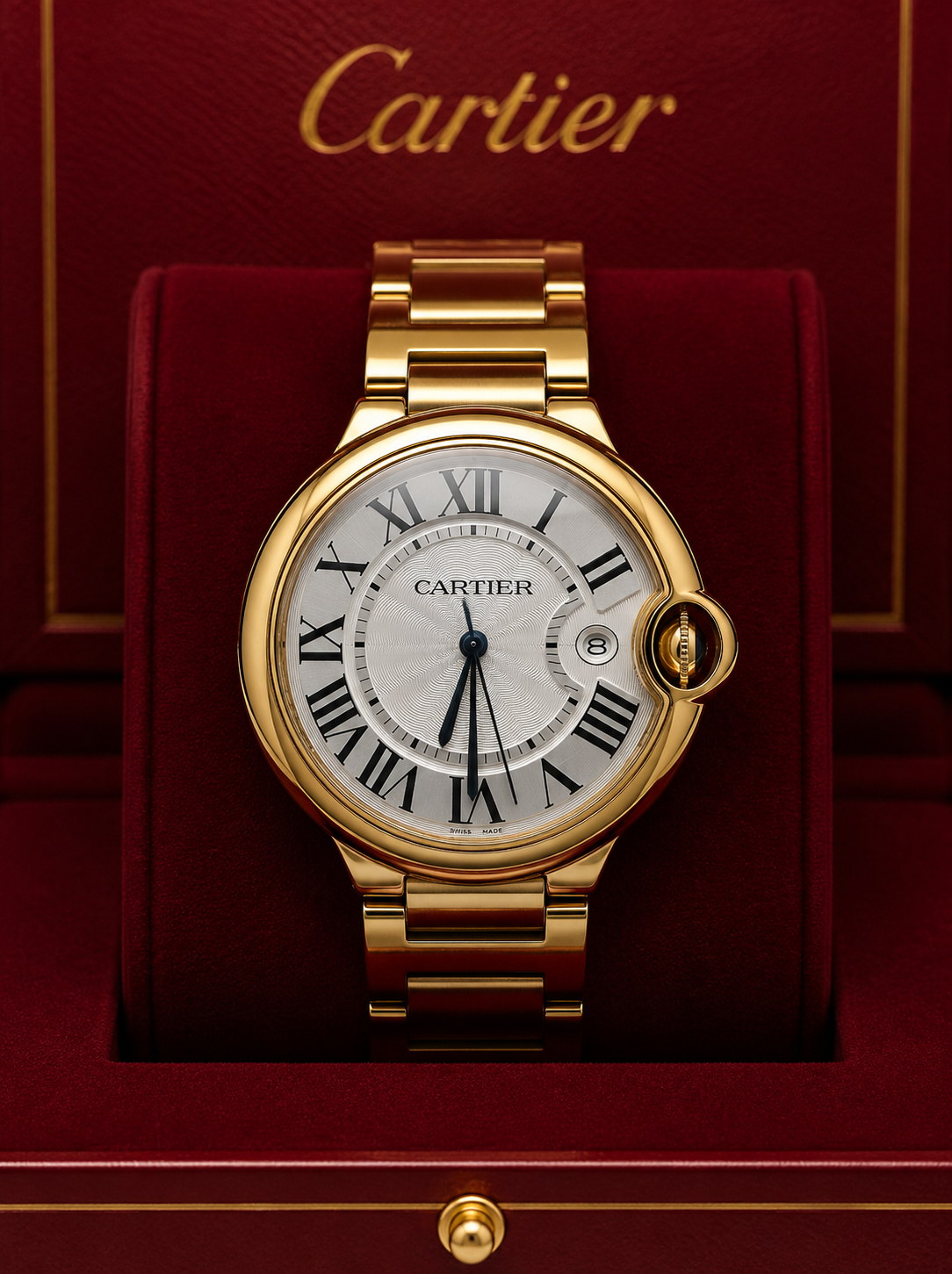 CARTIER BALLON BLEU DORADO – 42 MM