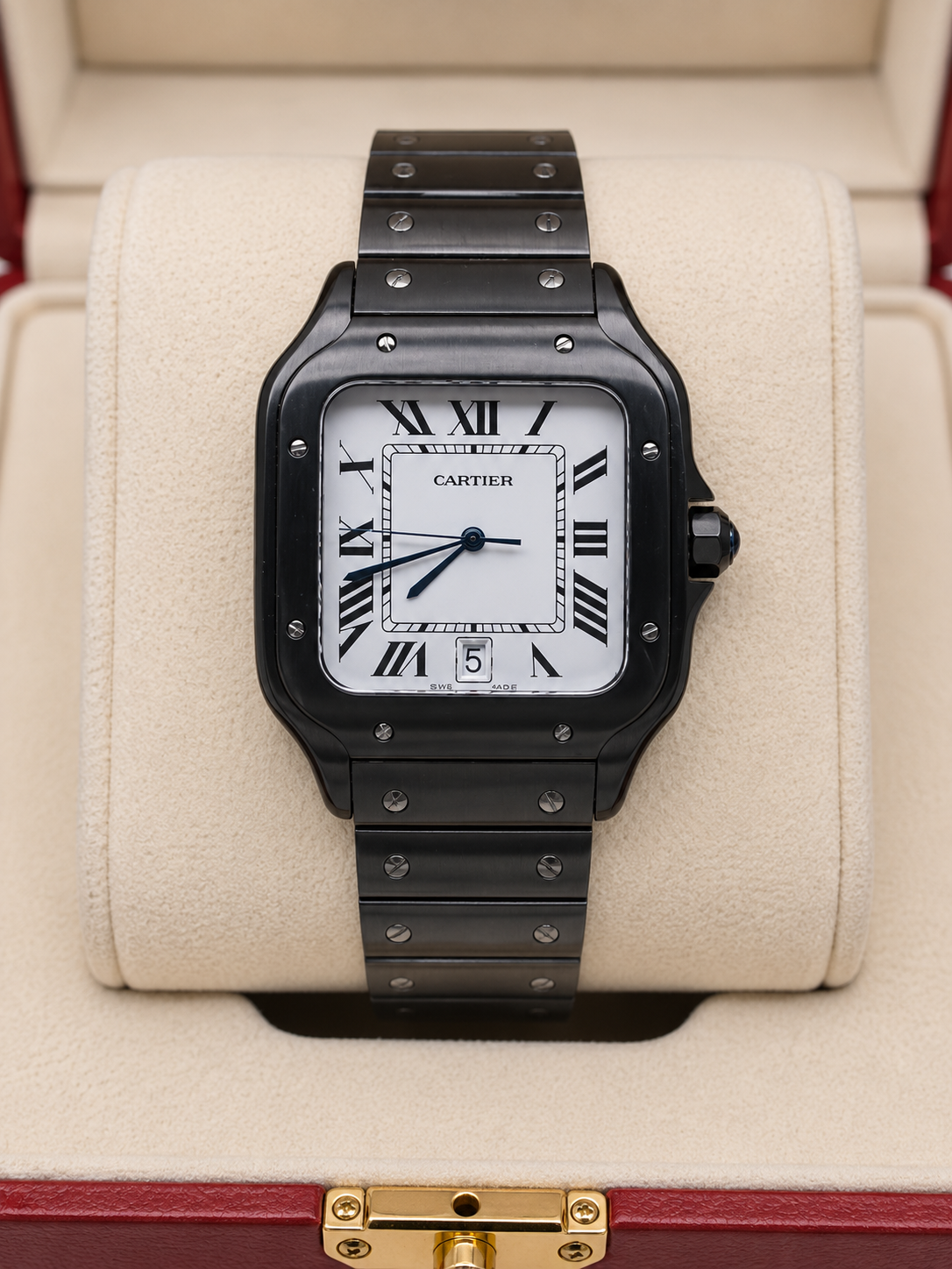 CARTIER SANTOS NEGRO – 40 MM