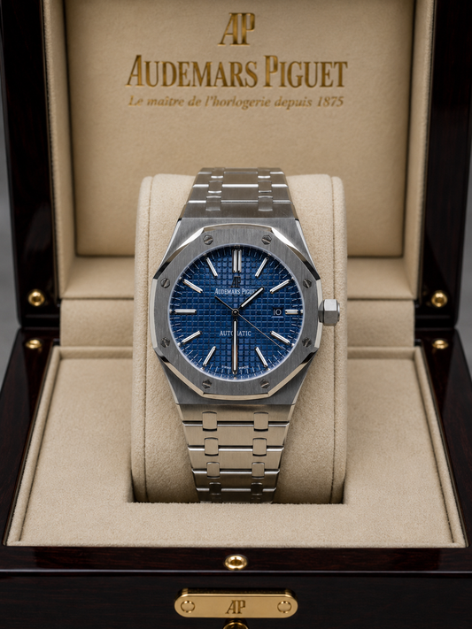 AUDEMARS PIGUET ROYAL OAK AUTOMATIC 41 MM – ESFERA AZUL