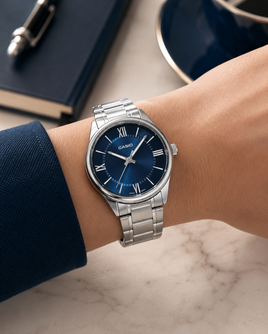 CASIO MTP-V005D-2B5UDF ORIGINAL CABALLERO
