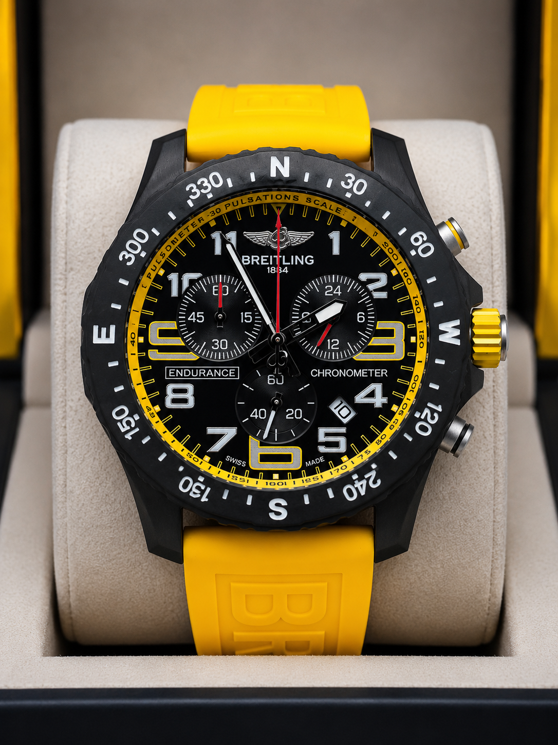 BREITLING ENDURANCE PRO CHRONOGRAPH 44 MM – CORREA DE CAUCHO