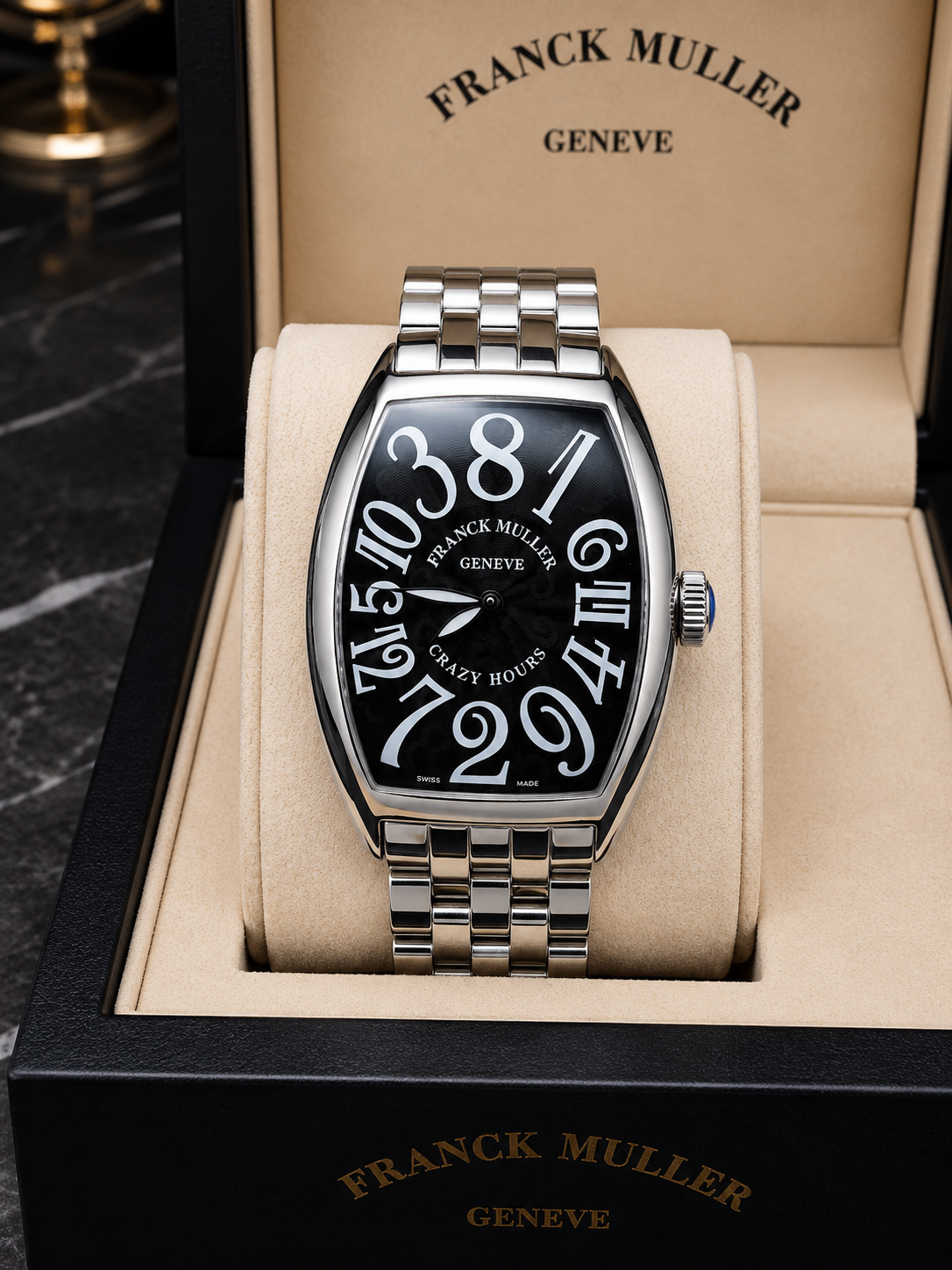 FRANCK MULLER CRAZY HOURS COLOR DREAMS CABALLERO – 43 MM
