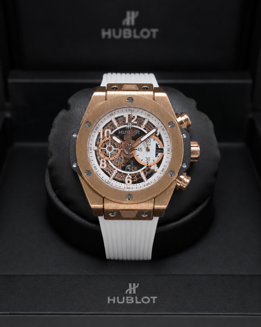 HUBLOT BIG BANG UNICO KING GOLD SKELETON – 45 MM