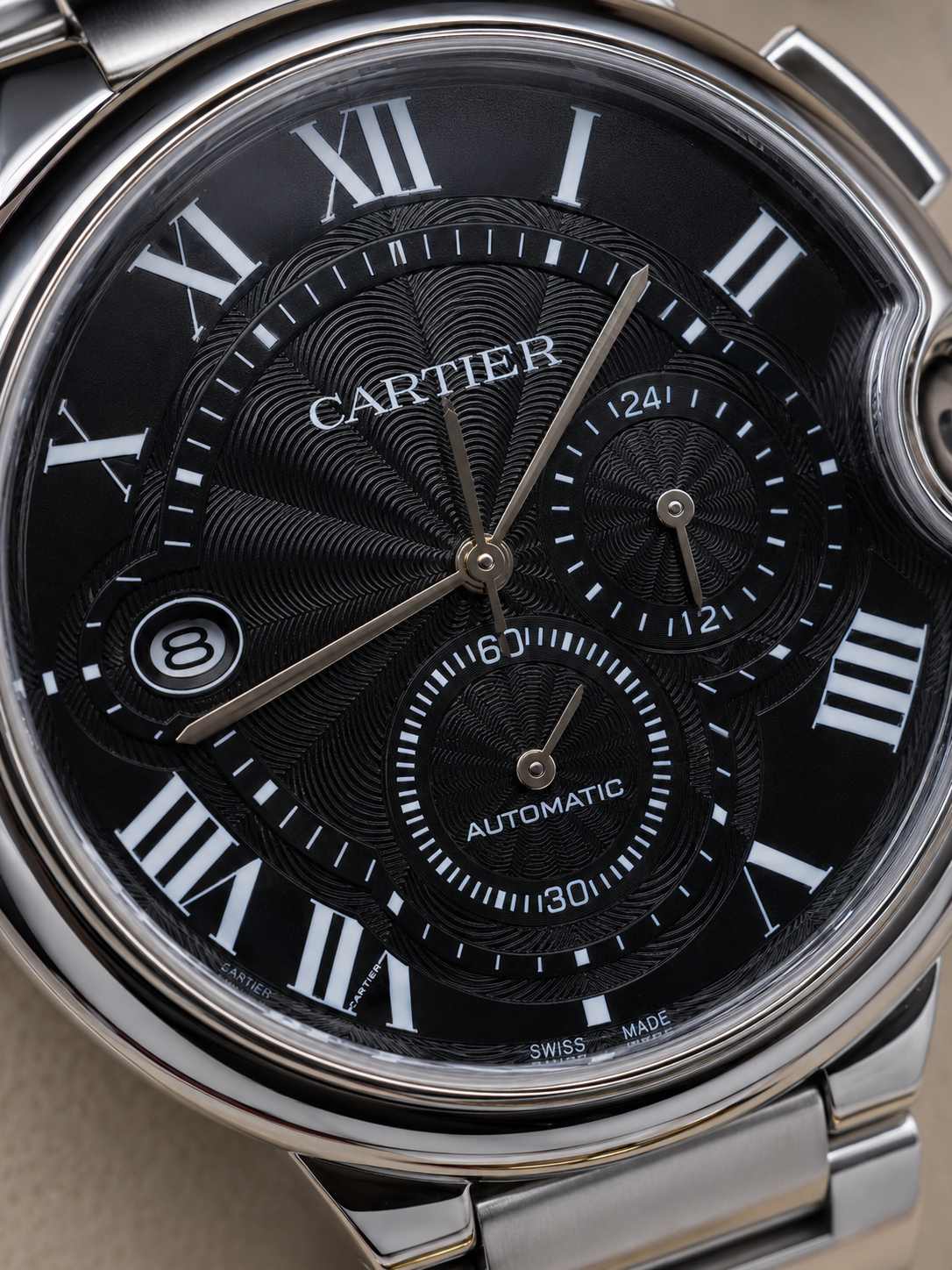 CARTIER BALLON BLEU CHRONOGRAPH NEGRO – 42 MM