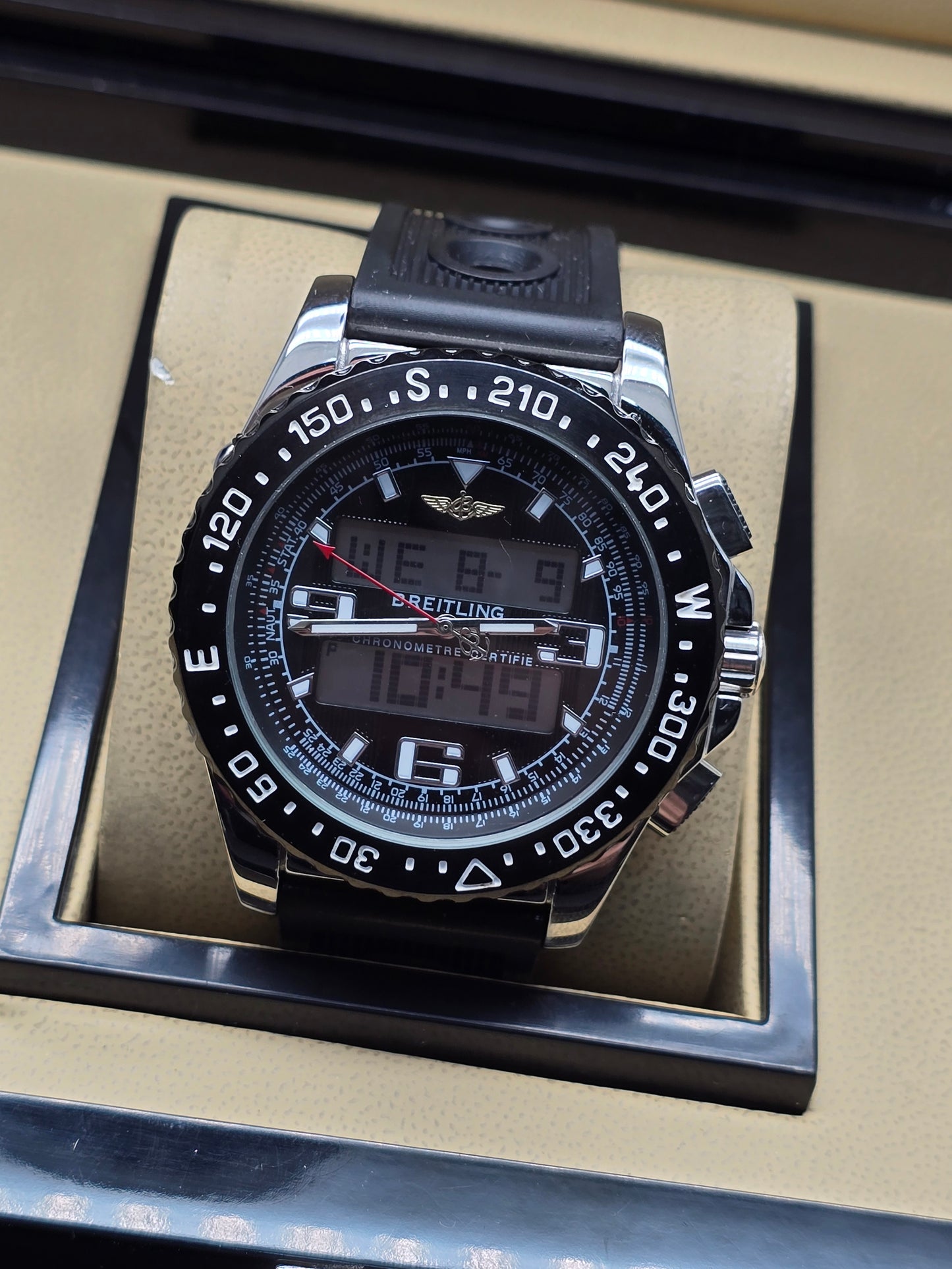 BREITLING AEROSPACE EVO ANA-DIGI 46MM