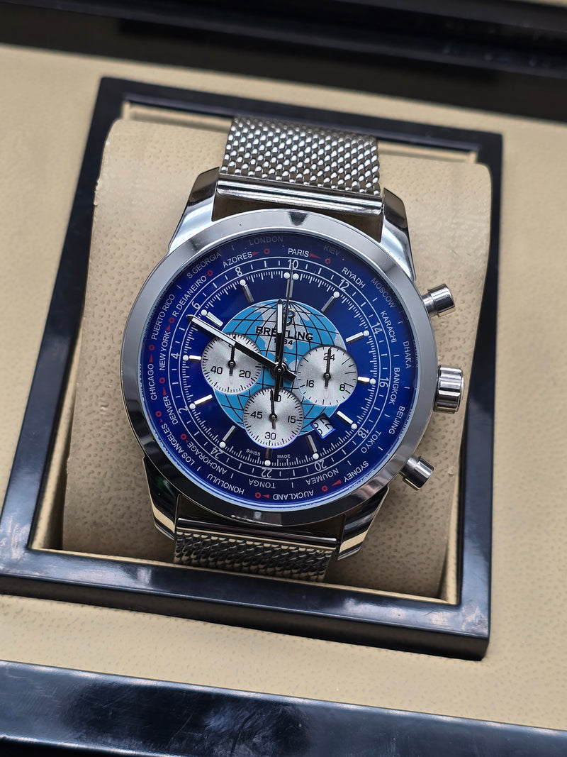 BREITLING TRANSOCEAN CHRONOGRAPH UNITIME 46MM