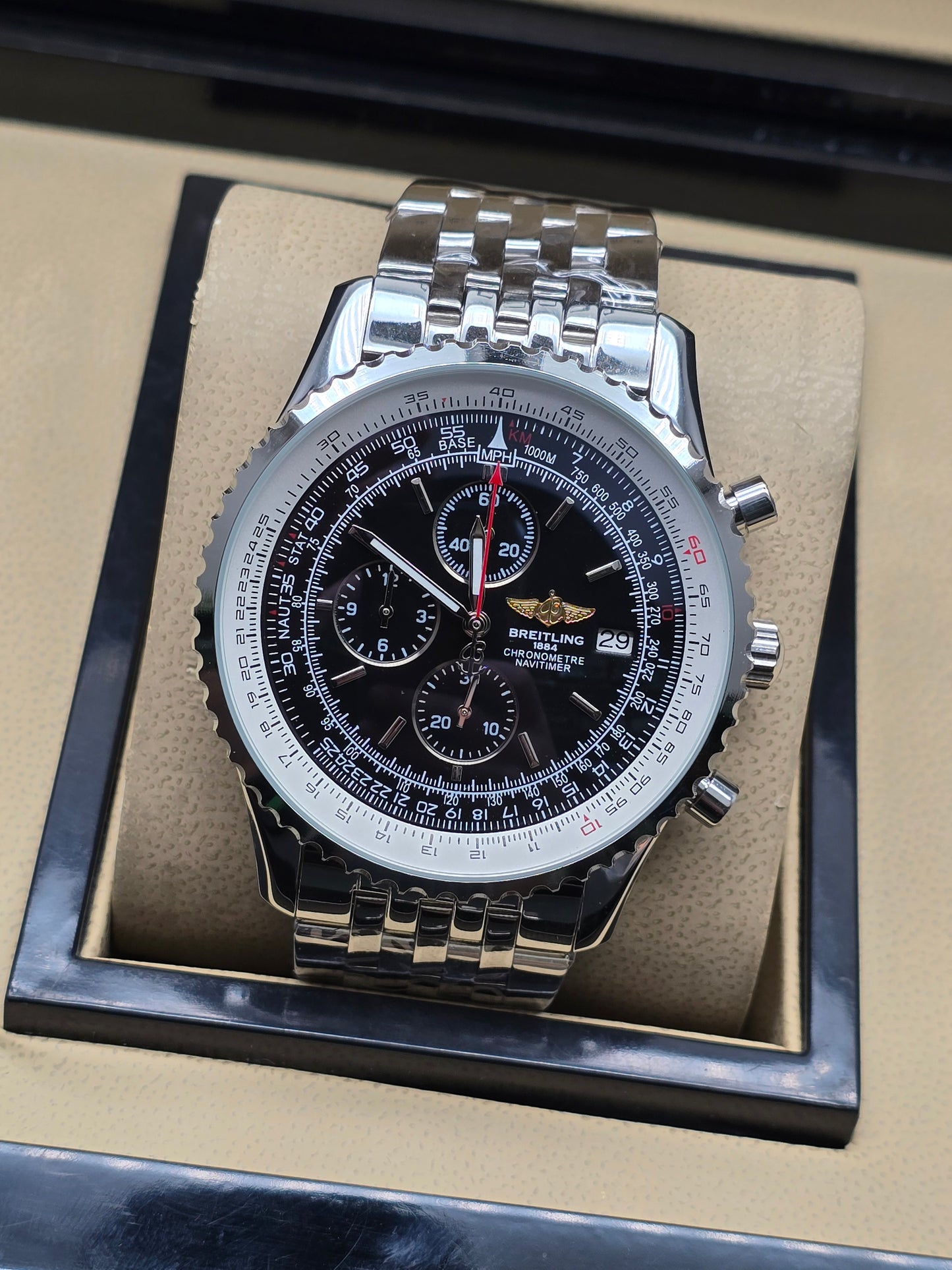 BREITLING NAVITIMER CHRONOGRAPH 46MM NEGRO
