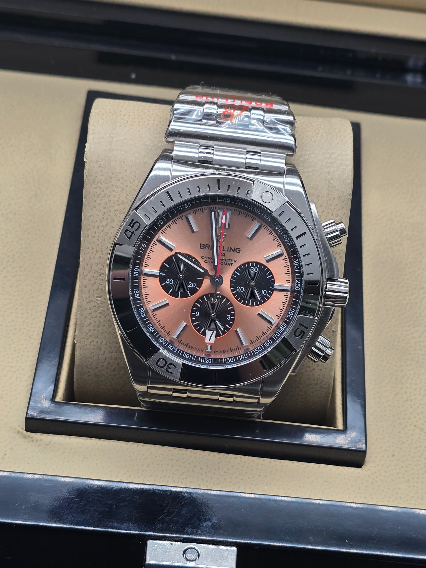 BREITLING CHRONOMAT B01 CHRONOGRAPH 44MM SALMÓN