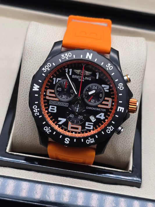 BREITLING ENDURANCE PRO CHRONOGRAPH 44MM NEGRO Y NARANJA
