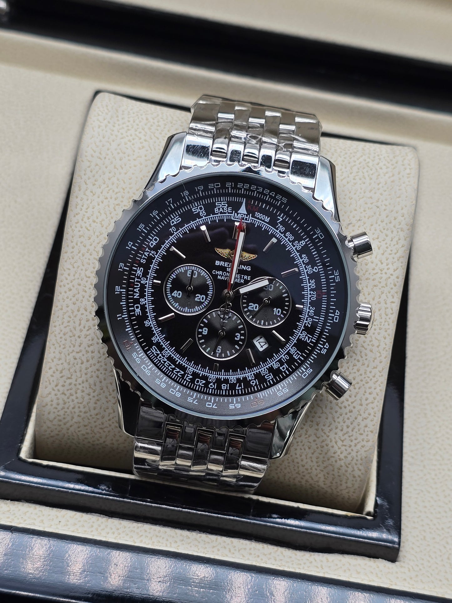 BREITLING NAVITIMER CHRONOGRAPH 46MM NEGRO