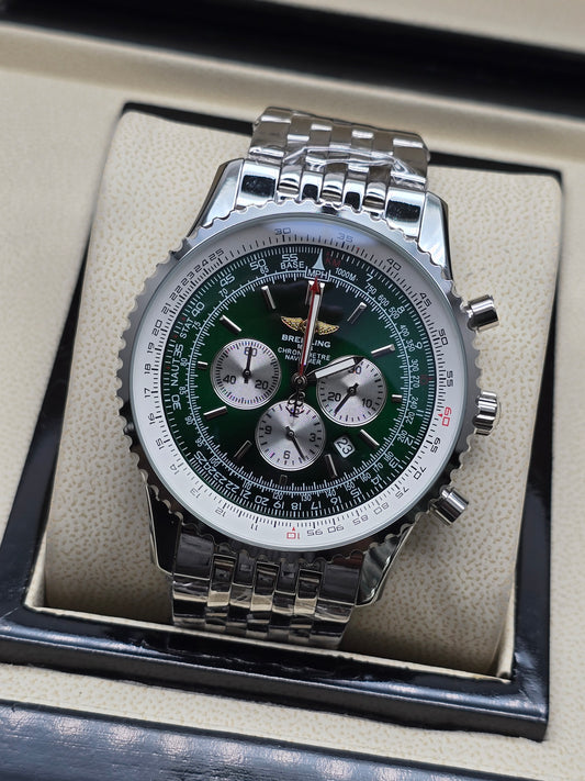 BREITLING NAVITIMER CHRONOGRAPH 46MM VERDE