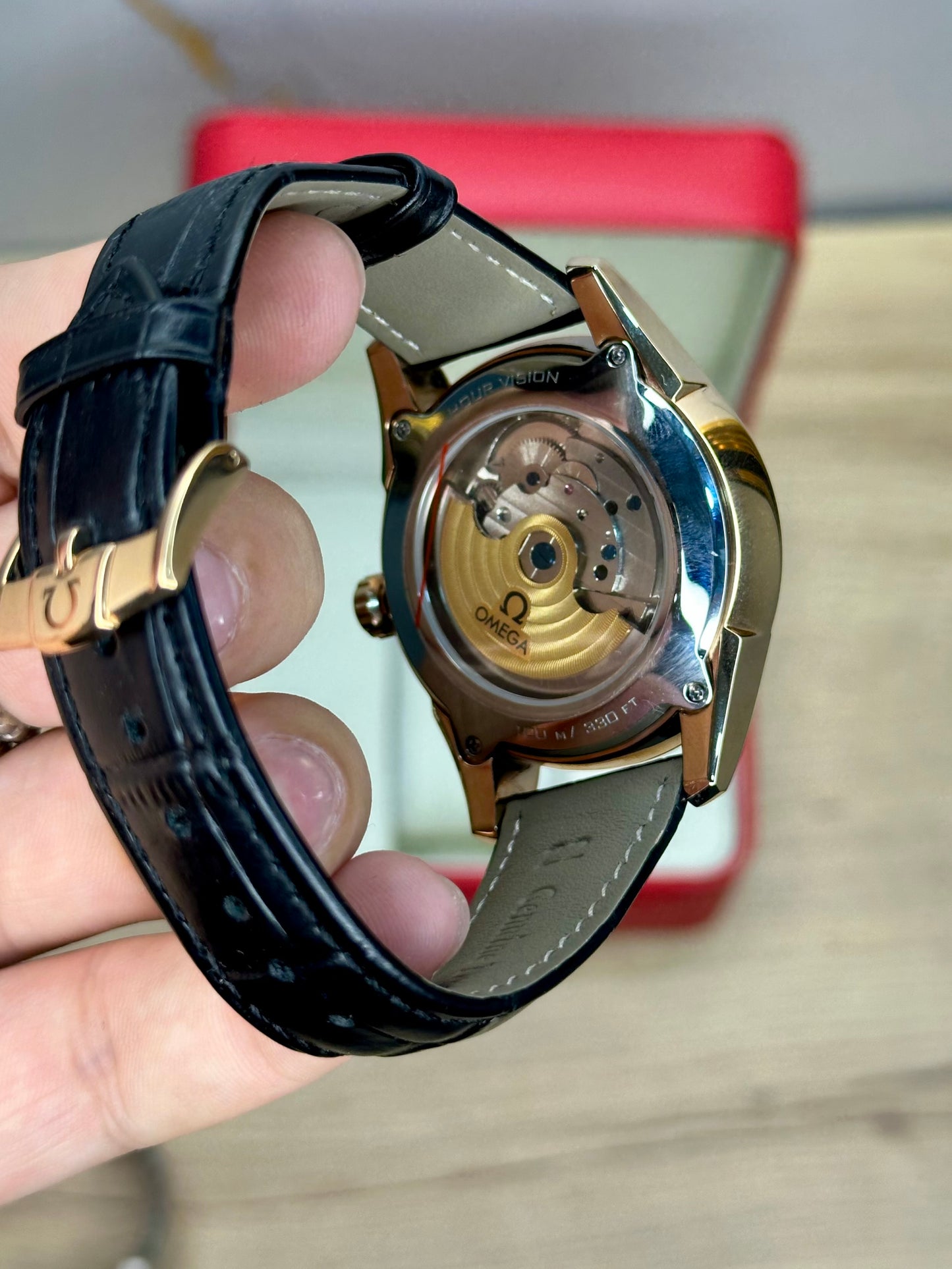 OMEGA Moonphase Open Heart