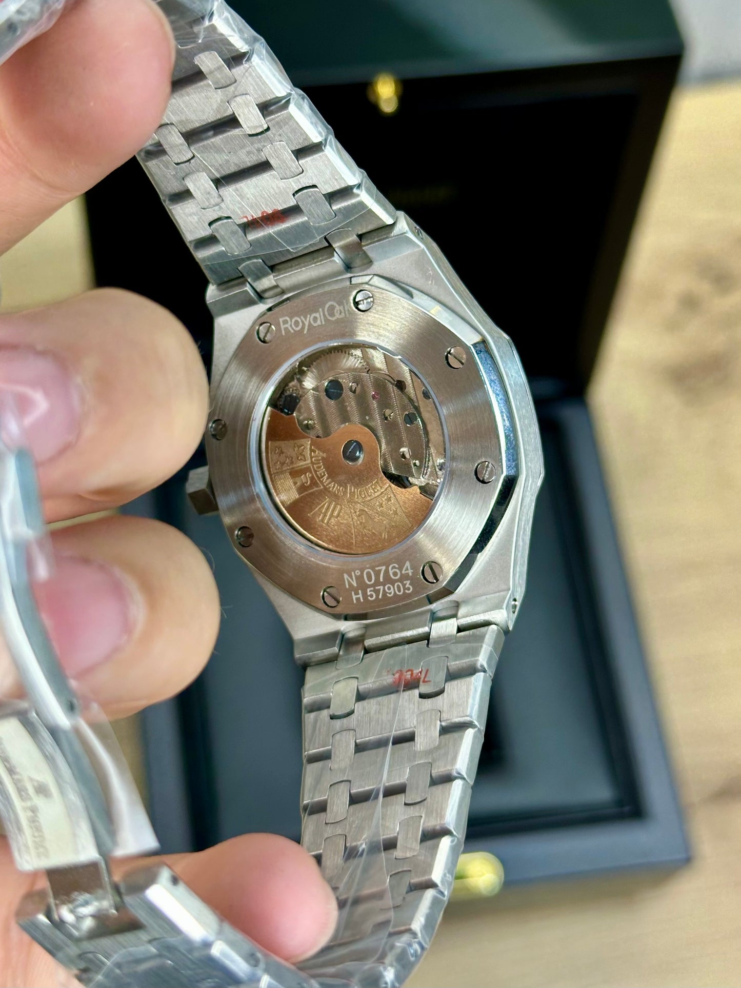 AUDEMARS PIGUET ROYAL OAK OPEN HEART 41MM AZUL