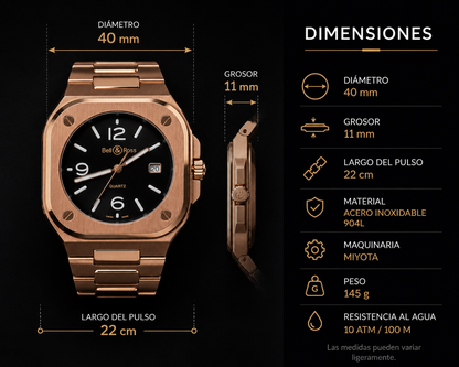 Bell & Ross BR05 Rose Gold 40 mm