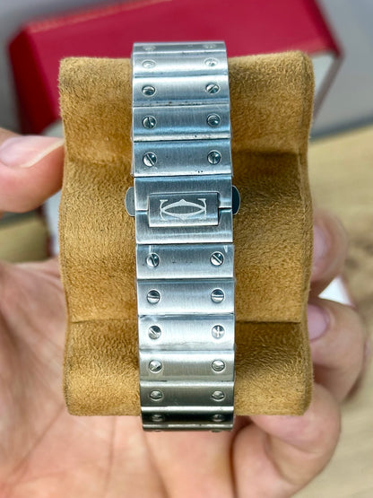 Cartier Santos Automatic White Dial