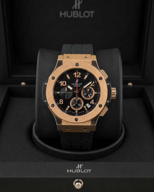 HUBLOT BIG BANG CHRONOGRAPH KING GOLD CABALLERO – 44 MM