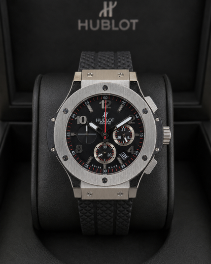 HUBLOT BIG BANG CHRONOGRAPH STEEL CABALLERO – 44 MM
