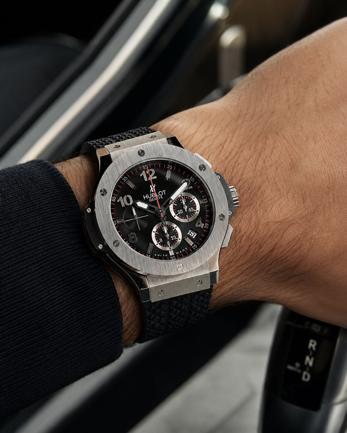 HUBLOT BIG BANG CHRONOGRAPH STEEL CABALLERO – 44 MM