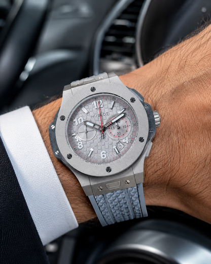 HUBLOT BIG BANG CHRONOGRAPH GREY CABALLERO – 44 MM