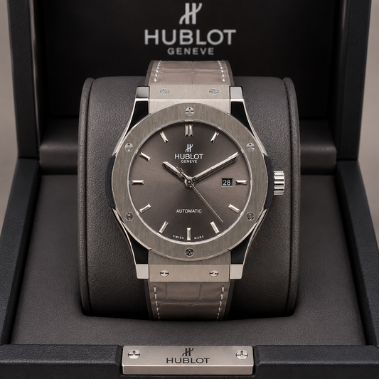 HUBLOT CLASSIC FUSION AUTOMATIC RACING GREY CABALLERO – 42 MM
