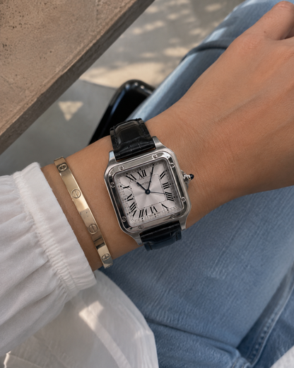 CARTIER SANTOS-DUMONT DAMA – CORREA EN CUERO