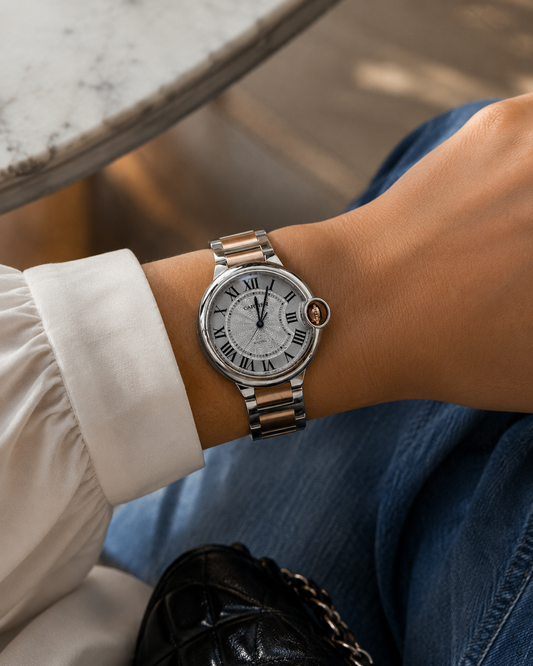 CARTIER BALLON BLEU DE CARTIER MEDIUM BICOLOR DAMA – 33 MM