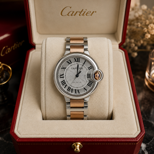 CARTIER BALLON BLEU DE CARTIER MEDIUM BICOLOR DAMA – 33 MM