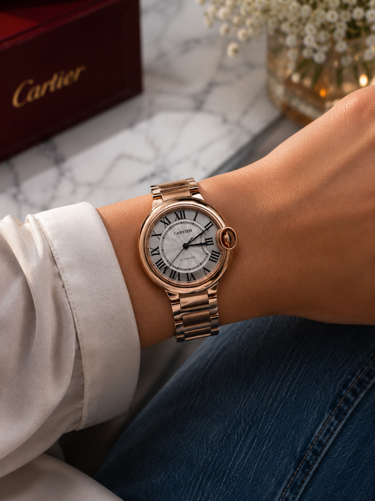 CARTIER BALLON BLEU DE CARTIER MEDIUM DAMA – 33 MM