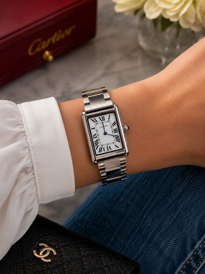 CARTIER TANK MUST DAMA – 29.5 × 22 MM