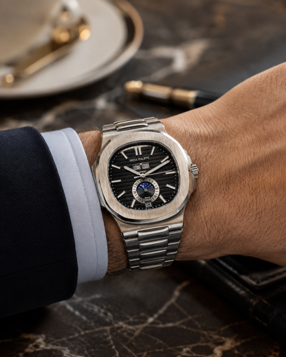 PATEK PHILIPPE NAUTILUS 5726/1A-001 ANNUAL CALENDAR MOON PHASE 40.5 MM