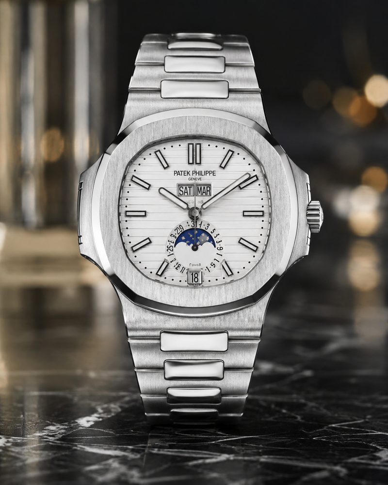 PATEK PHILIPPE NAUTILUS 5726/1A-010 ANNUAL CALENDAR MOON PHASE 40.5 MM