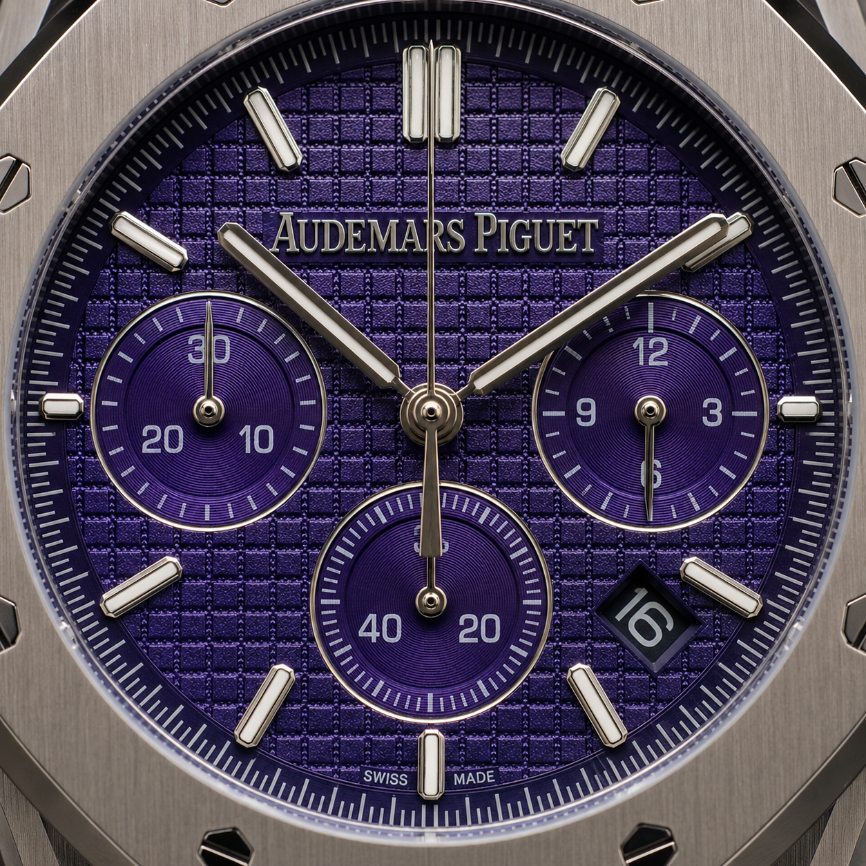 AUDEMARS PIGUET ROYAL OAK CHRONOGRAPH 41 MM – ESFERA MORADA