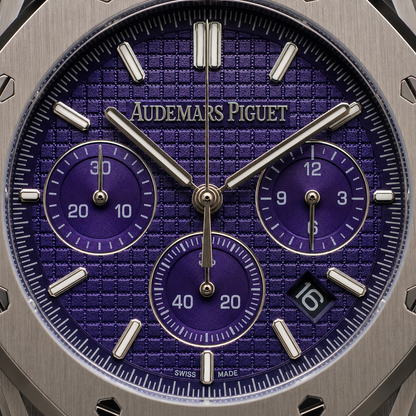 AUDEMARS PIGUET ROYAL OAK CHRONOGRAPH 41 MM – ESFERA MORADA