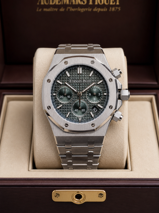 AUDEMARS PIGUET ROYAL OAK CHRONOGRAPH 41 MM – ESFERA VERDE