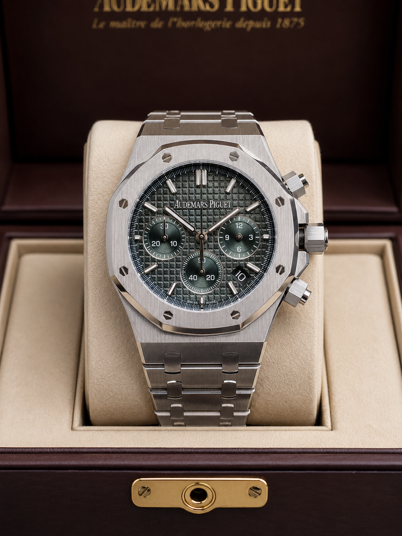 AUDEMARS PIGUET ROYAL OAK CHRONOGRAPH 41 MM – ESFERA VERDE