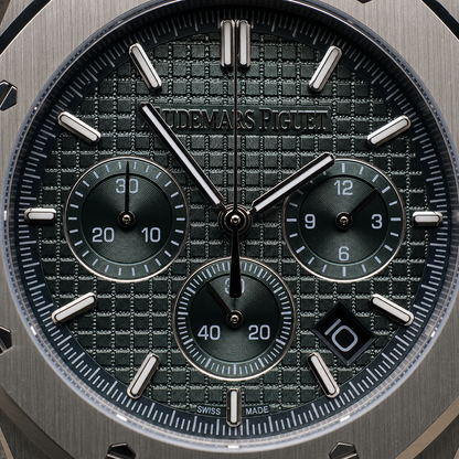 AUDEMARS PIGUET ROYAL OAK CHRONOGRAPH 41 MM – ESFERA VERDE