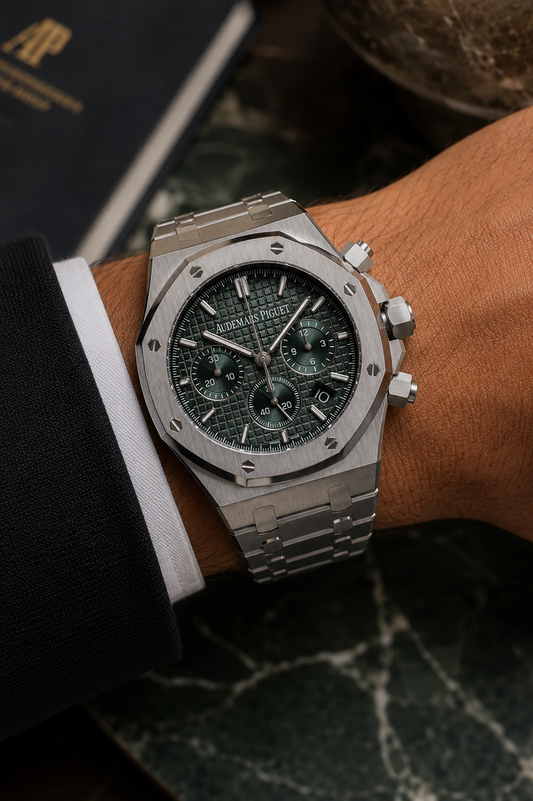 AUDEMARS PIGUET ROYAL OAK CHRONOGRAPH 41 MM – ESFERA VERDE