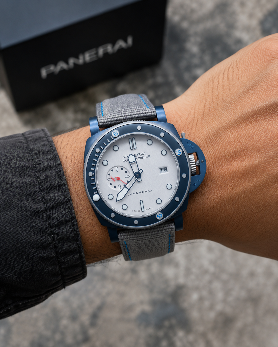 PANERAI SUBMERSIBLE LUNA ROSSA CABALLERO – 47 MM