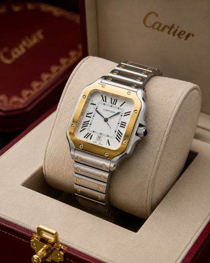 CARTIER SANTOS DE CARTIER BICOLOR – 40 MM