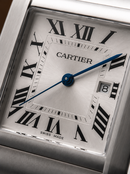 CARTIER TANK FRANÇAISE ACERO – 36 MM