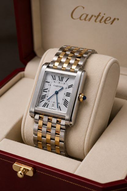 CARTIER TANK FRANÇAISE BICOLOR – 36 MM