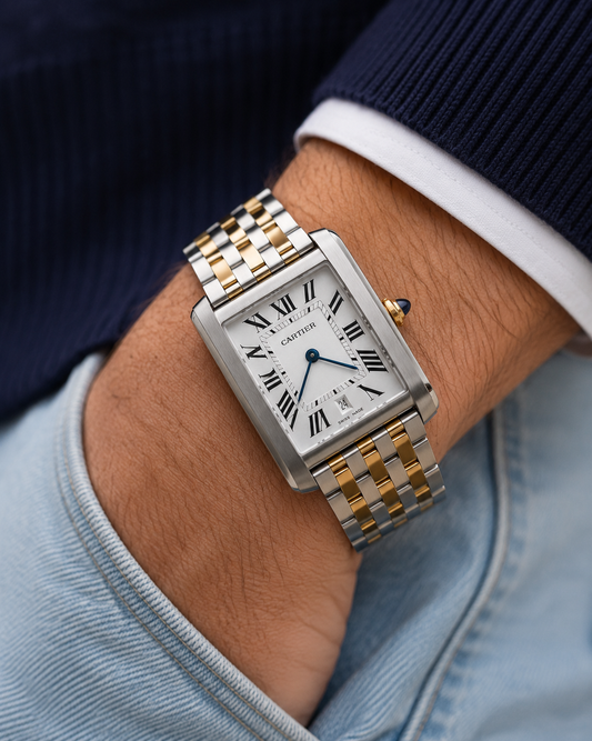 CARTIER TANK FRANÇAISE BICOLOR – 36 MM