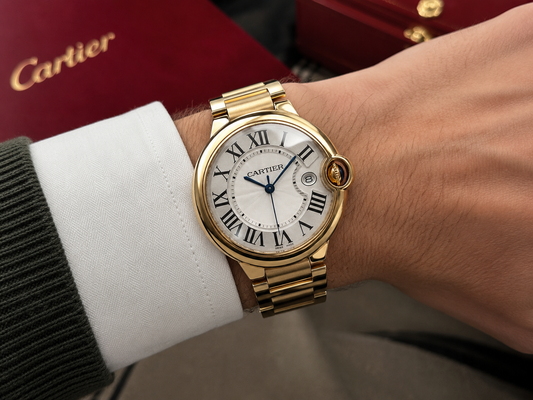 CARTIER BALLON BLEU DORADO – 42 MM
